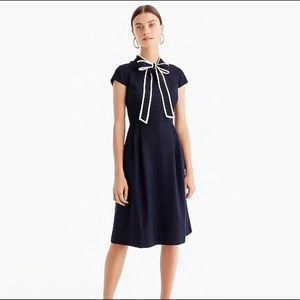 JCrew Tie Neck Dress Size 00